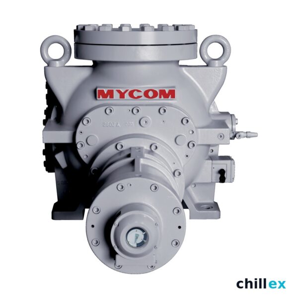 Mycom (Mayekawa) 4L — поршневой открытый компрессор